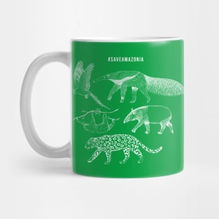 Wildlife of Amazonia (#saveamazonia) Mug